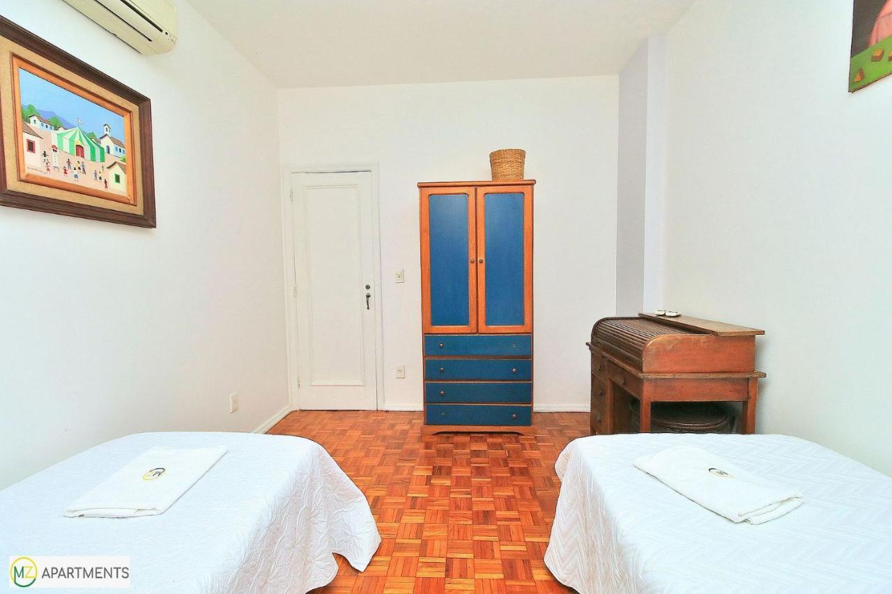 Estiloso 3 Quartos Para 6 Pessoas Em Copacabana Rio de Janeiro Esterno foto